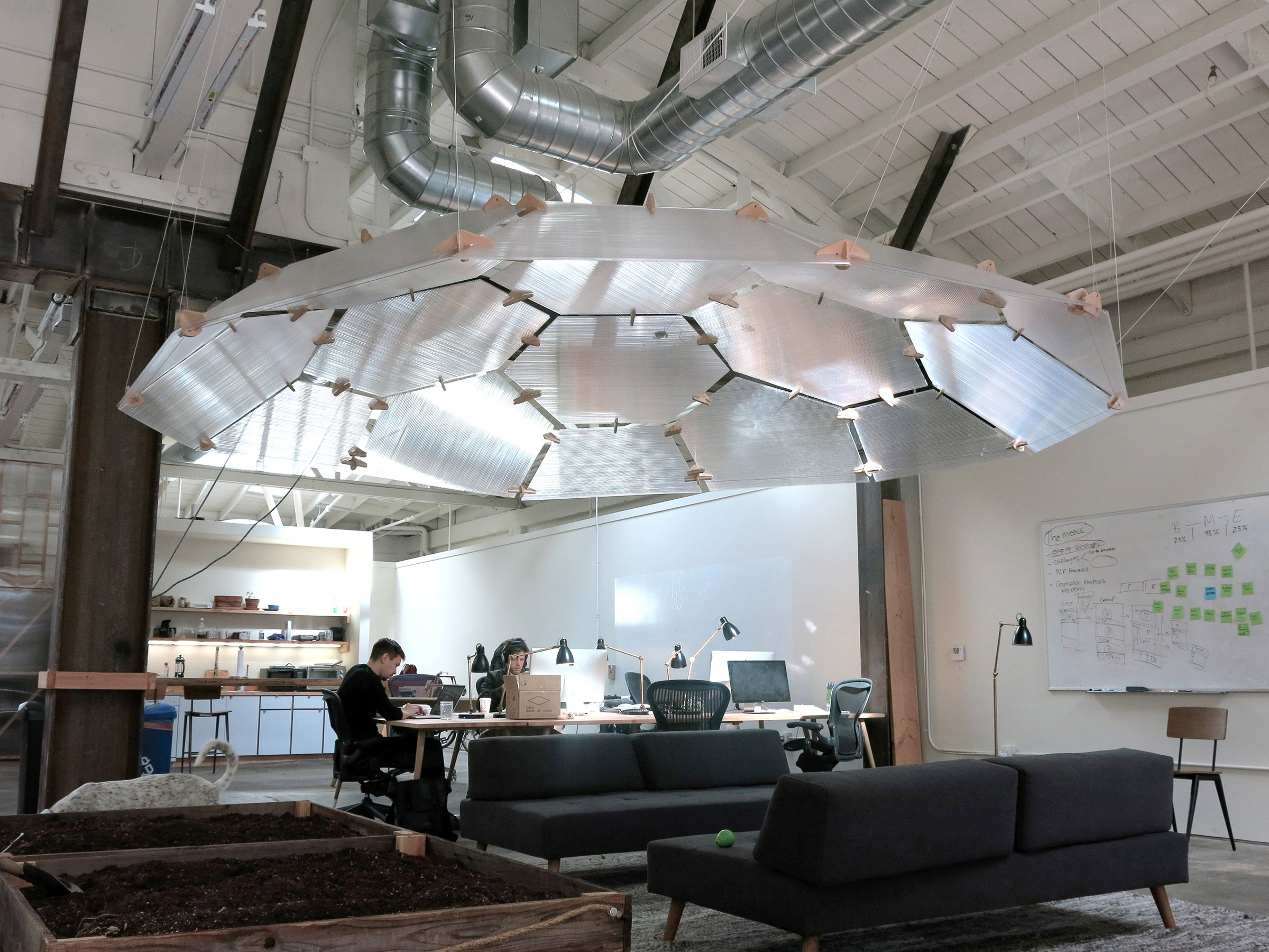 The sound dome at DIY Headquarters