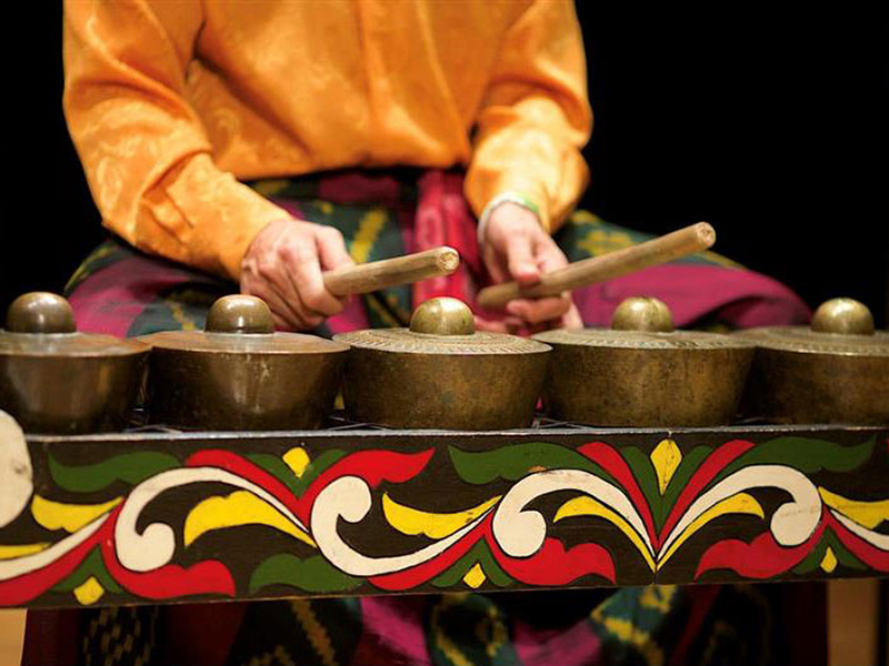 Kulintang, a traditional instrument from the Philippines