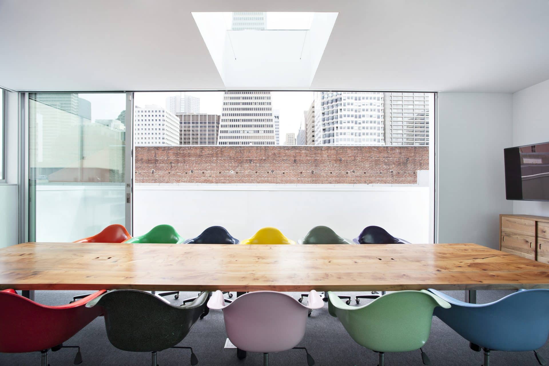 mezzanine of the Next World office buildout